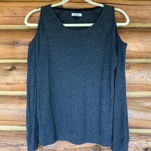 Cold Shoulder Lightweight Sweater